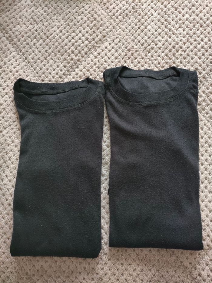 Lot de 2 hauts manches longues chaud taille M en bon état - photo numéro 3