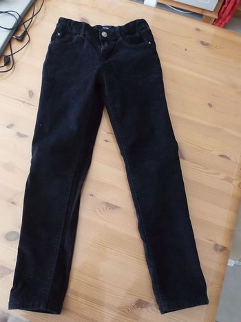 Pantalon en velours noir