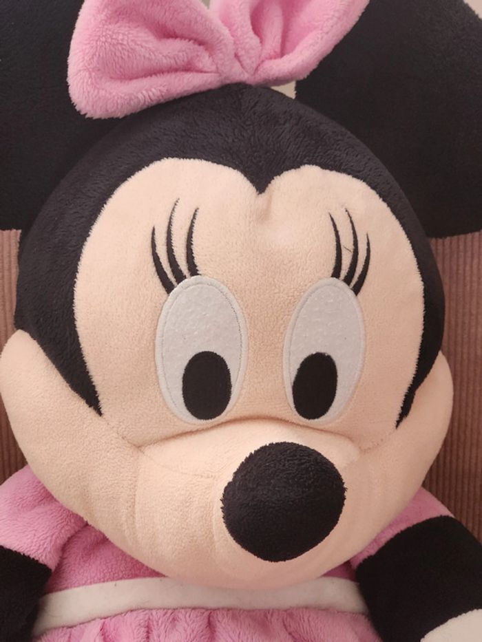 Peluche Minnie Disney Rose T. 60 cm - photo numéro 3