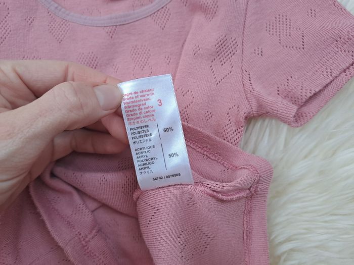 Lot de 2 tee-shirts thermiques chauds Damart 4 ans - photo numéro 6