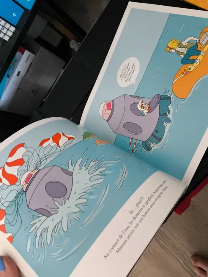Livre "papa sur la lune" - photo numéro 6