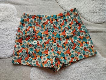 Magnifique short fleurs Zara