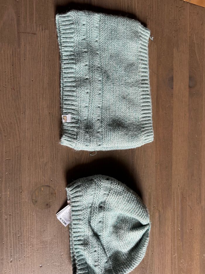 Tour de cou et bonnet