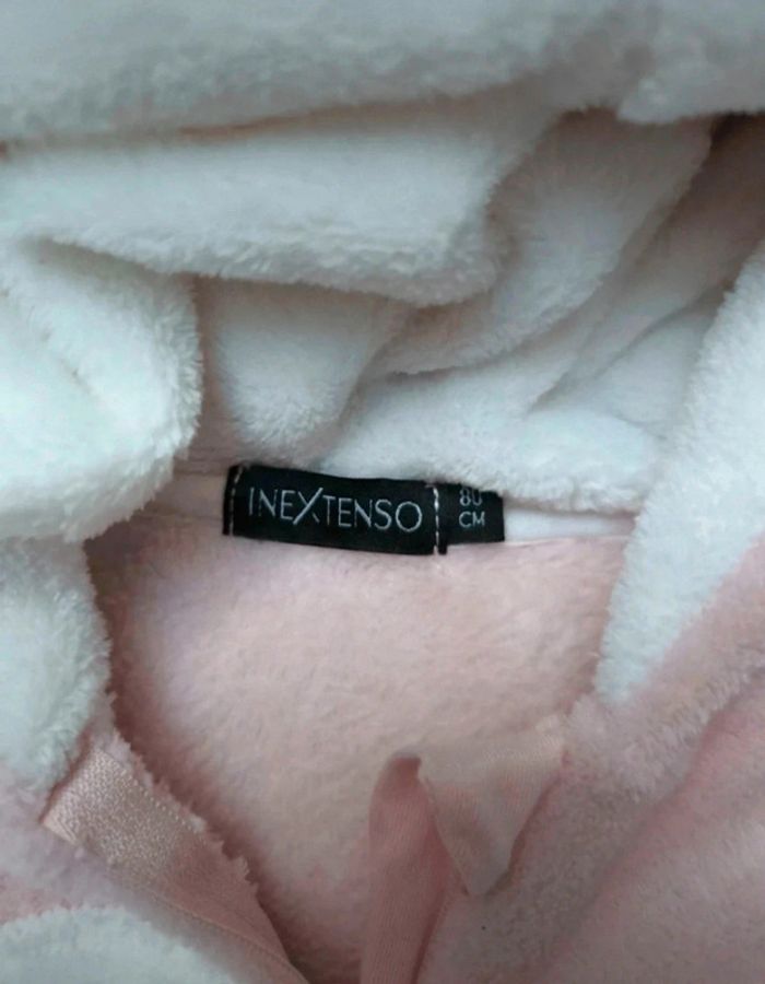 Combinaison polaire fille motif licorne on extenso 18 mois neuf - photo numéro 4