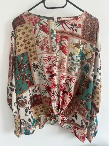 Blouse à motifs