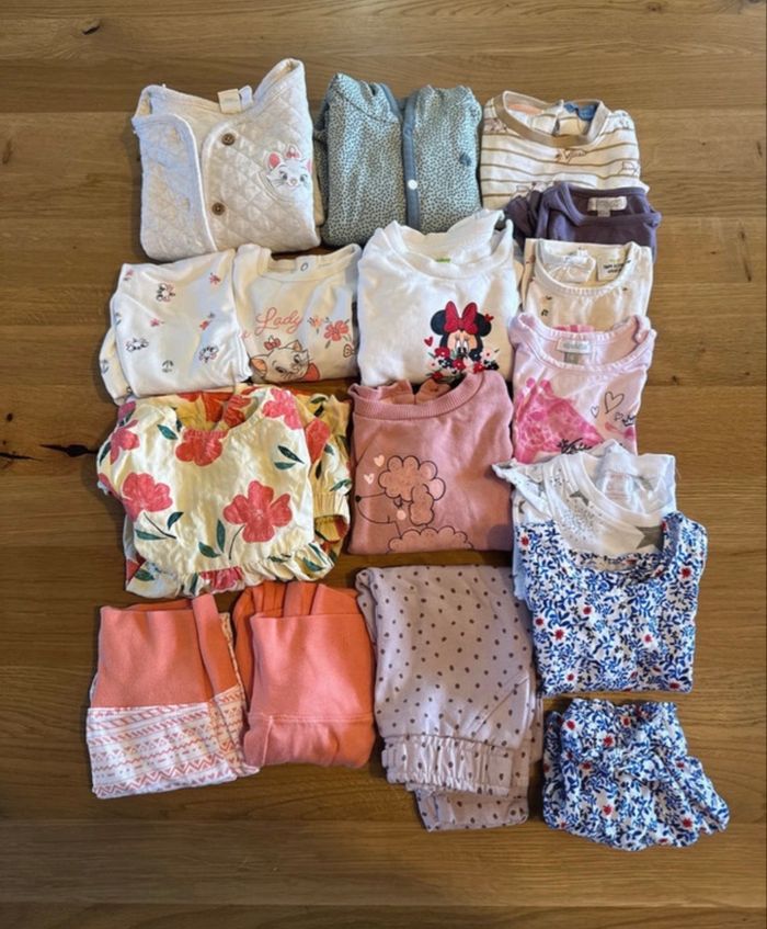 Lot vêtements fille 6 mois
