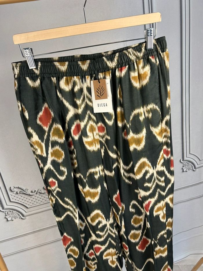 Pantalon fluide Diega L chocolat Neuf - photo numéro 2