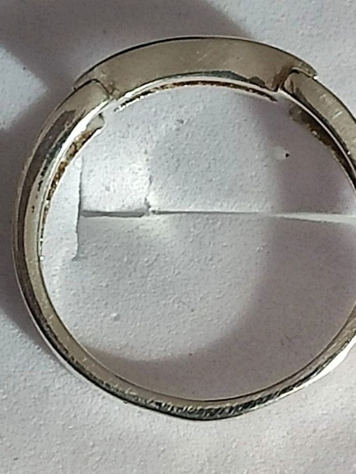 Bague argent et cristaux - photo numéro 4