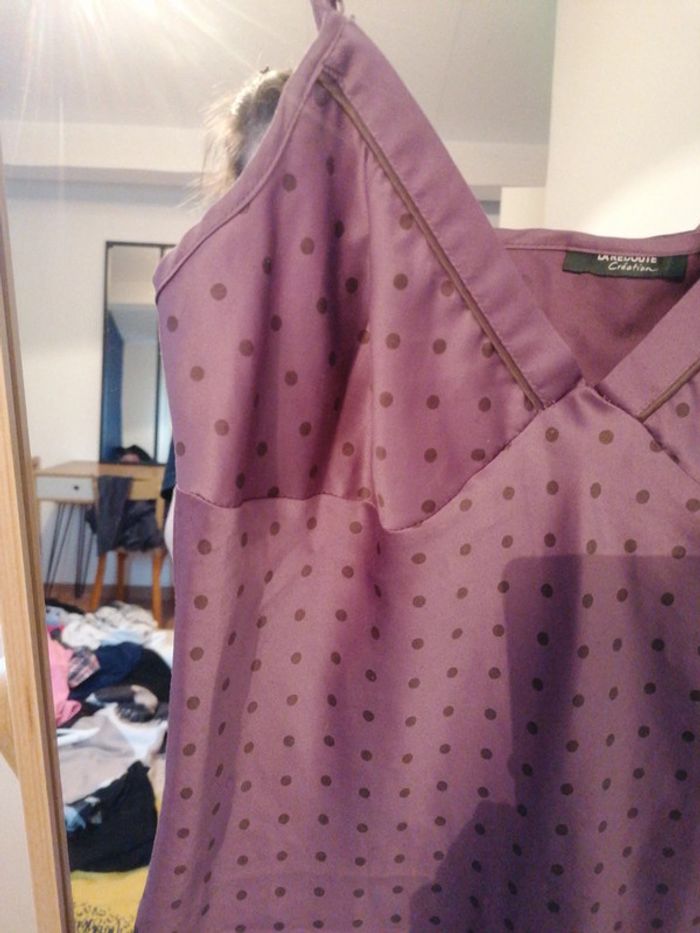Nuisette la redoute violette avec pois - photo numéro 2