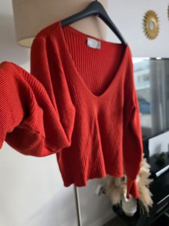 Pull manches bouffantes 