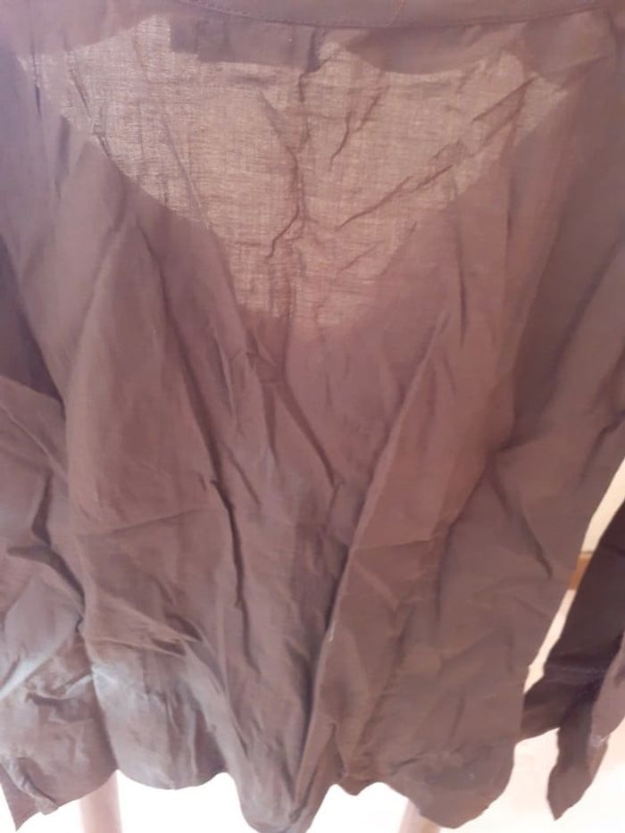 Chemisier marron T40 mdm - photo numéro 7