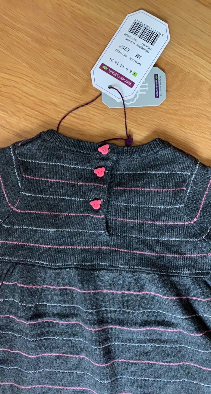 Lot 3 Robes Sergent Major Taille 3 Mois - photo numéro 7