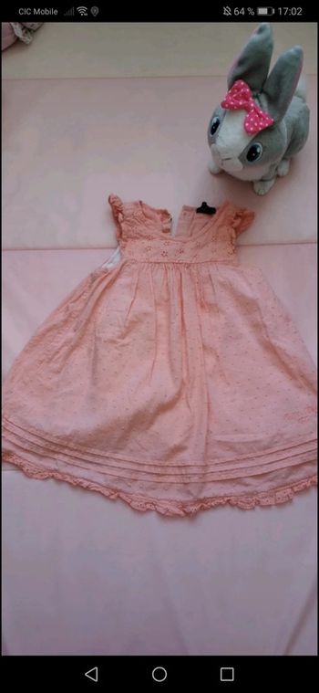 Robe manches courtes