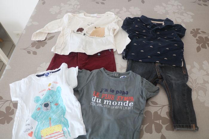 Lot vêtements 9 mois