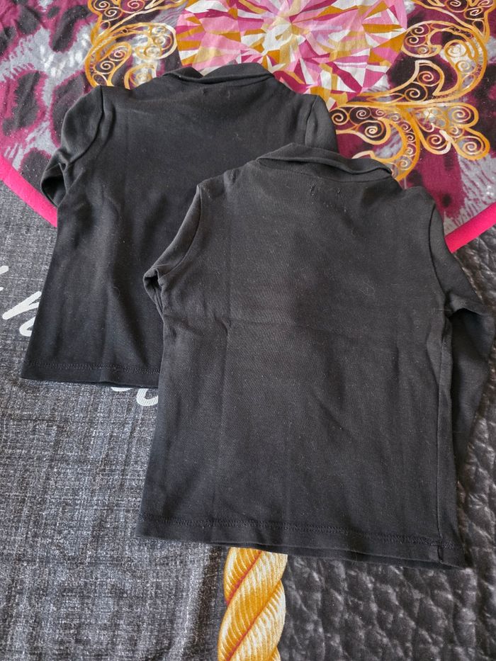 Lot tee-shirts à col - photo numéro 2