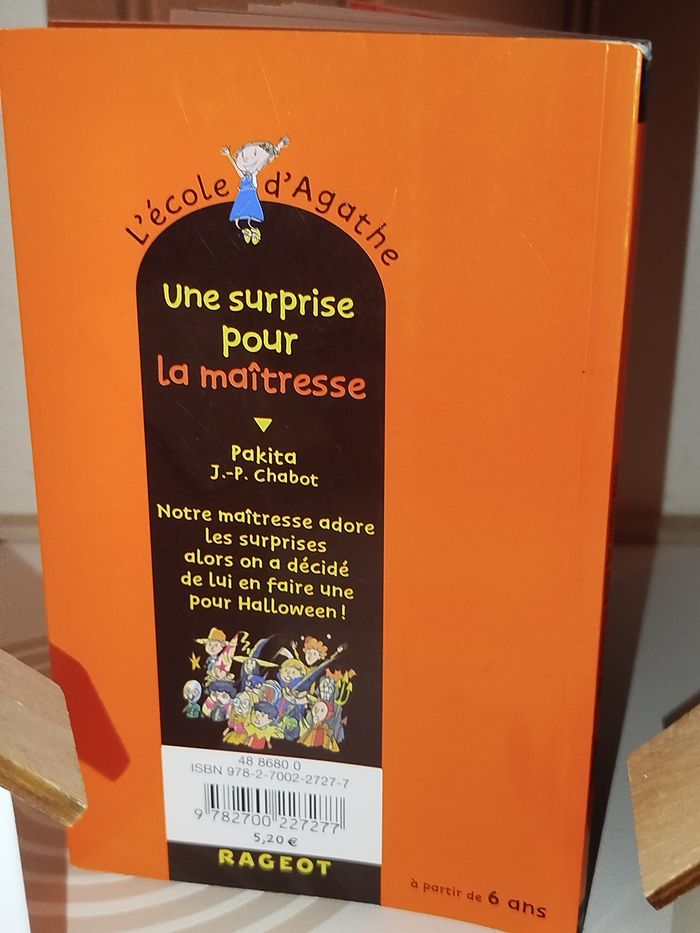 📚 Éditions Rageot L'école d'Agathe Une surprise pour la maîtresse - photo numéro 5