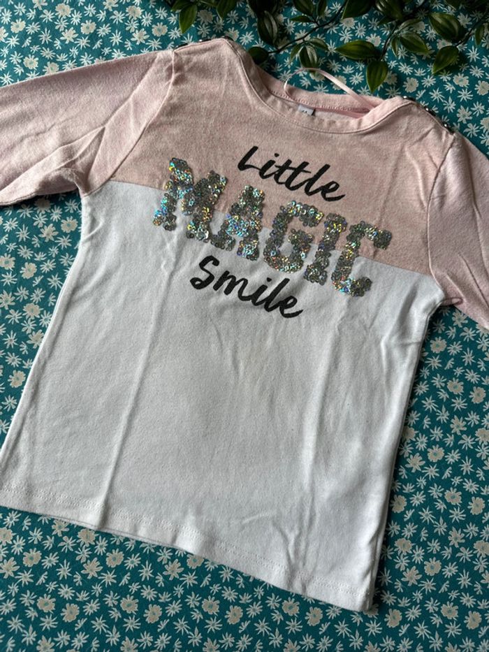 T-shirt fille 4 ans - photo numéro 2