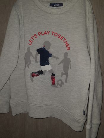 Sweat à sequins reversibles