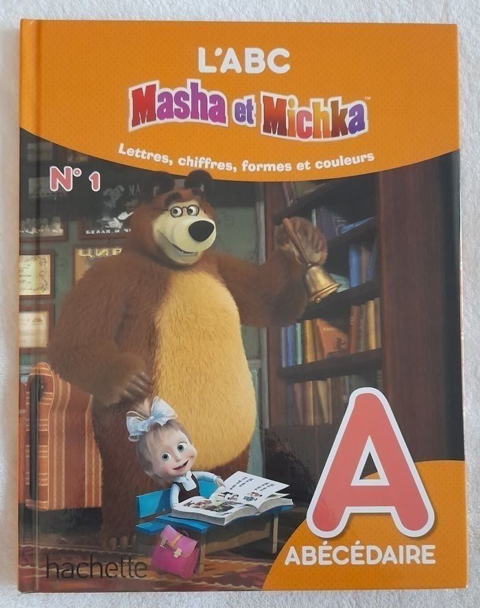 Livre Masha et Michka la lettre A