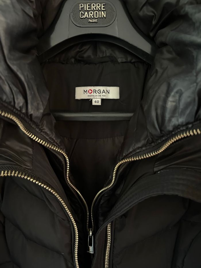 Doudoune noire Morgan taille 38 - photo numéro 2