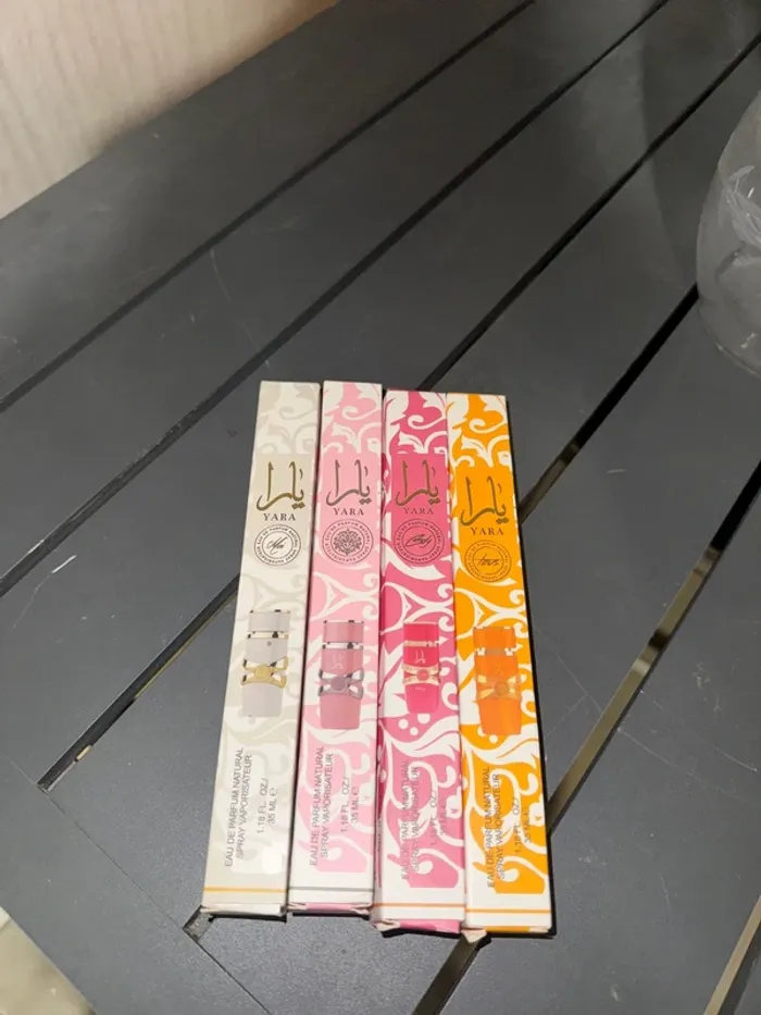 Lot de 4 parfums femme