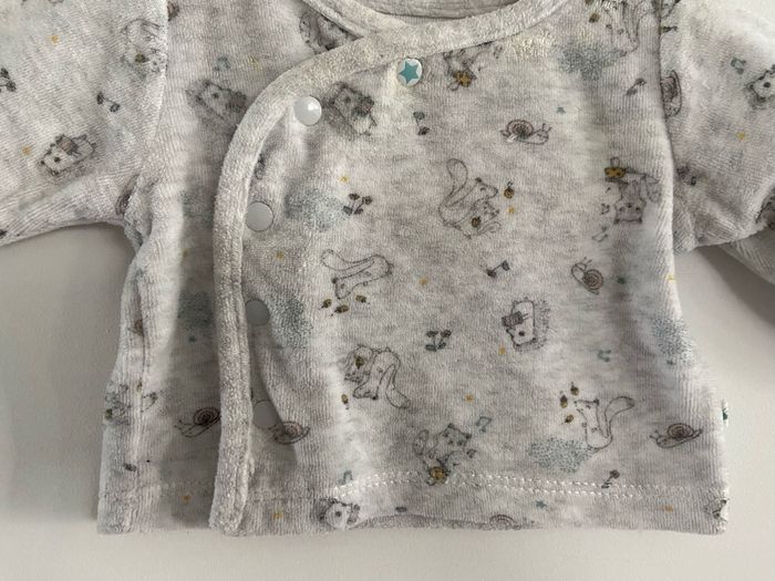 Veste/gilet nouveau né polaire - photo numéro 2