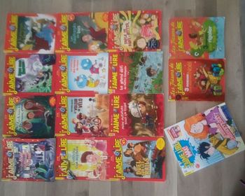 Lot de 15 livres j'aime lire 7/10 ans
