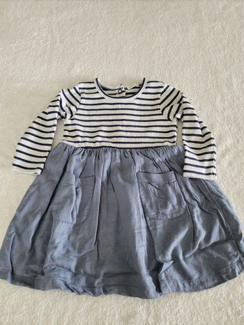 Robe benetton 9-12 mois 74 cm