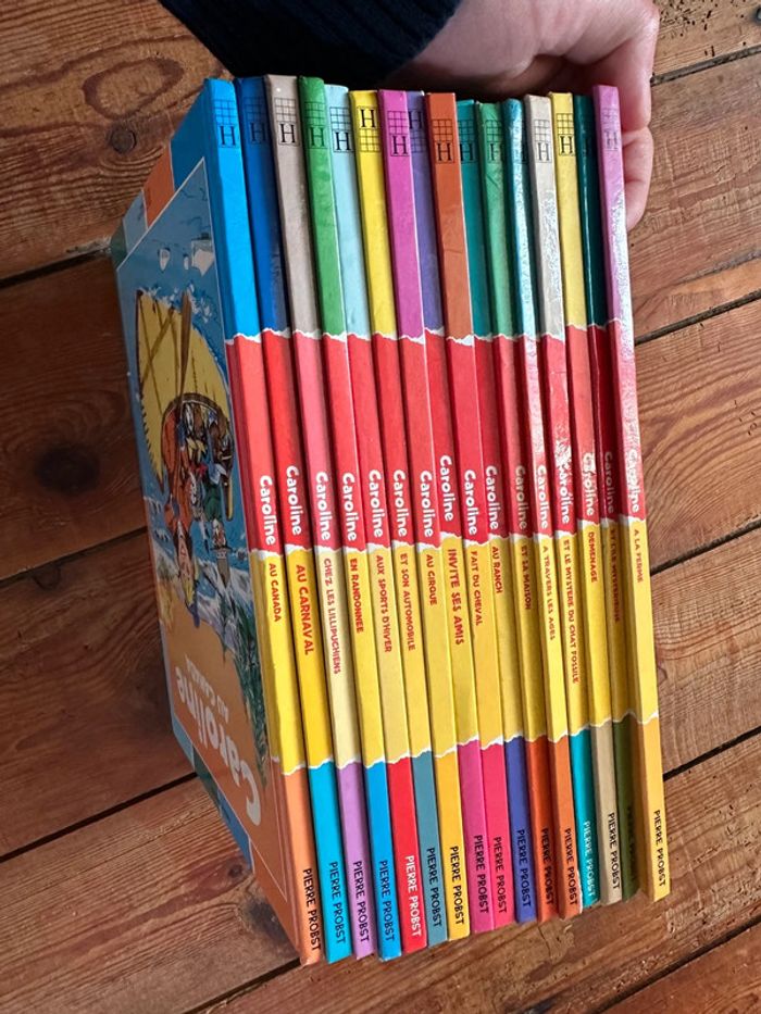 Incroyable lot de 16 livres bd albums Caroline damiers couleurs Pierre Probst Hachette - photo numéro 7