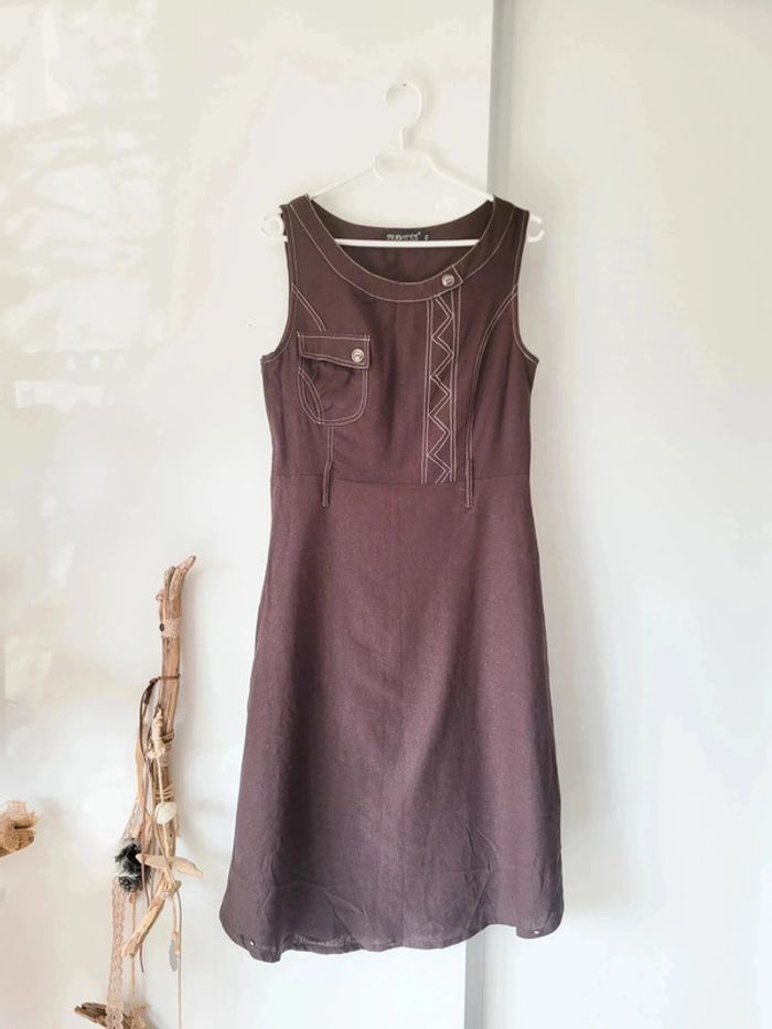Robe Longue Sans Manches Femme Franstyle – Taille S