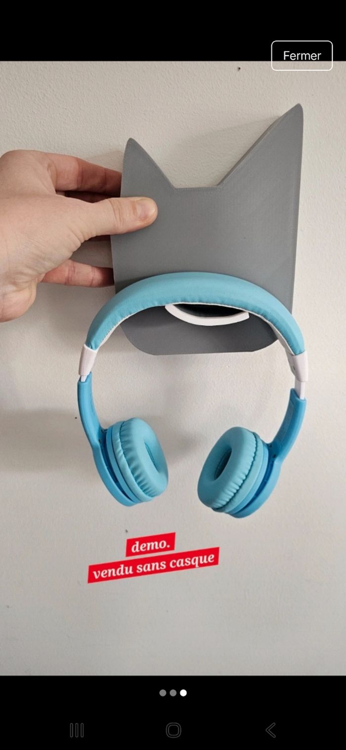 Support casque tonies - photo numéro 3