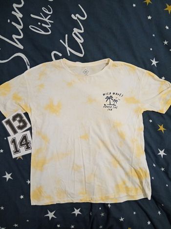 T-shirt "jaune/blanc" _ T.13/14 ans