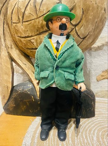 Professeur Tournesol collection tintin vintage 