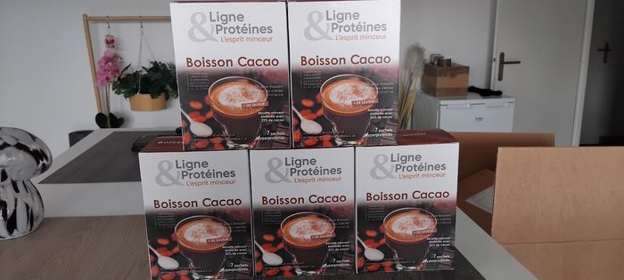 Lot 5 boisson cacao ligne & protéines