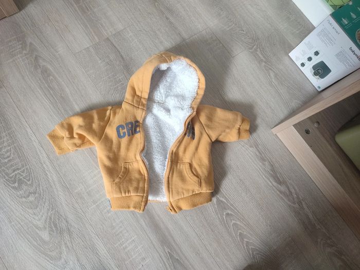 Gilet moletonné creeks 6 mois