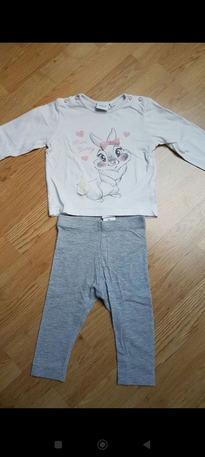 Ensemble fille 12 mois