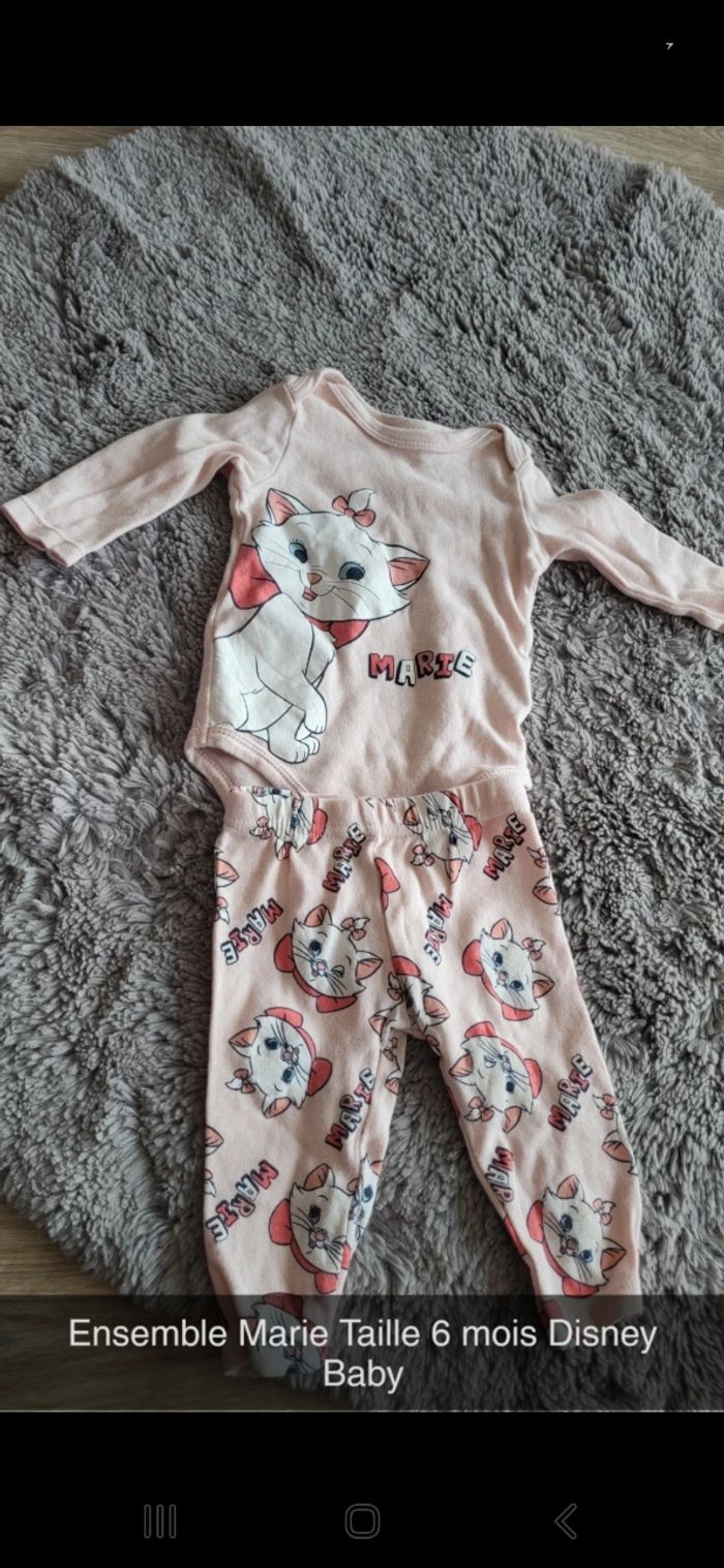 Ensemble Marie Disney 6 mois