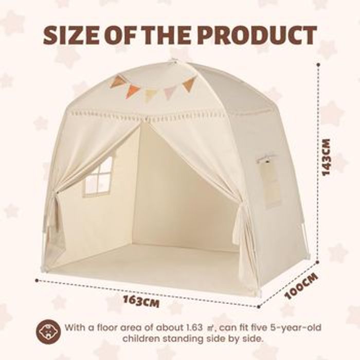 Grande tente tipi pour enfants - photo numéro 2
