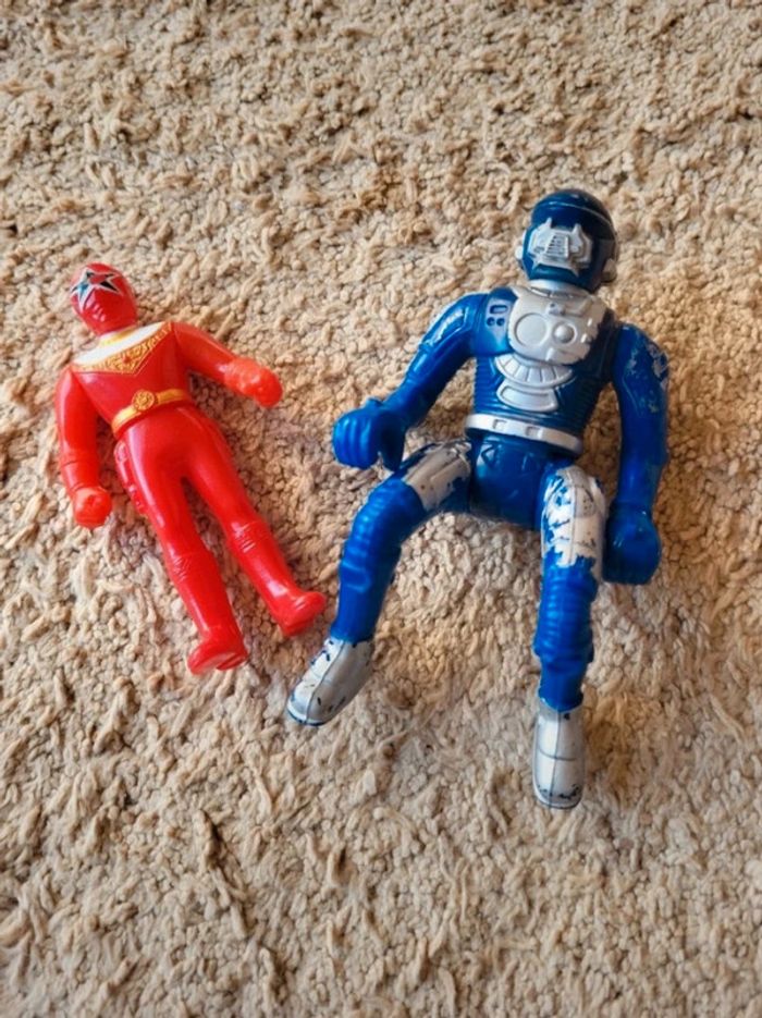 Lot de 3 super héros Batman Power Ranger calendrier de l'avent Noël piñata anniversaire - photo numéro 3