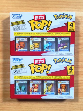 Lot de 2 Boîtes Bitty Pop! - Pokémon (Dracaufeu & Starters)