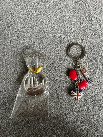 Porte clefs London NYC x2