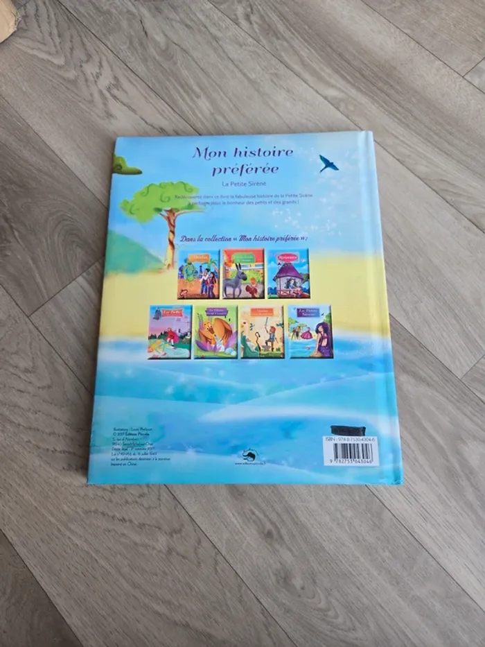 Livre la petite sirène - photo numéro 3