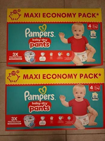 Couches Pampers Taille 4 Neuf