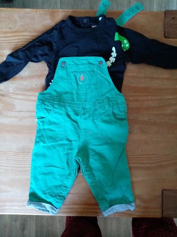 Ensemble salopette 6 mois