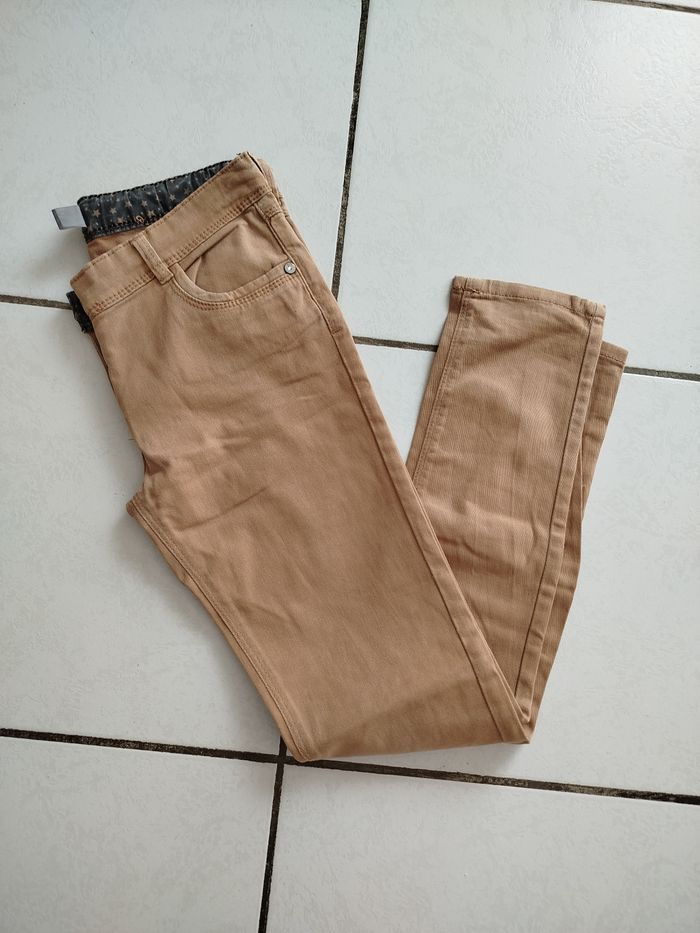 Pantalon marron glacé taille 10 ans, orchestra - photo numéro 6