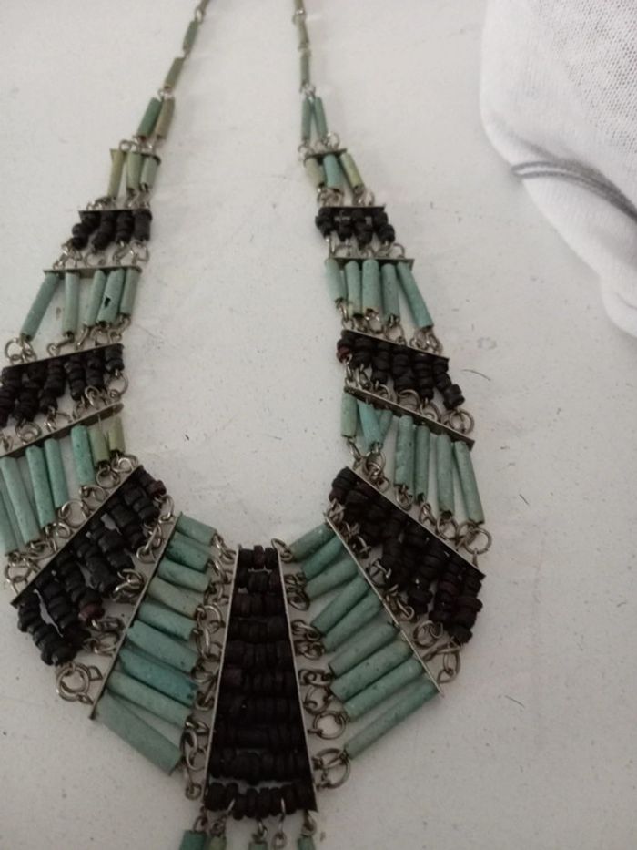 Collier plastron style égyptien - photo numéro 9