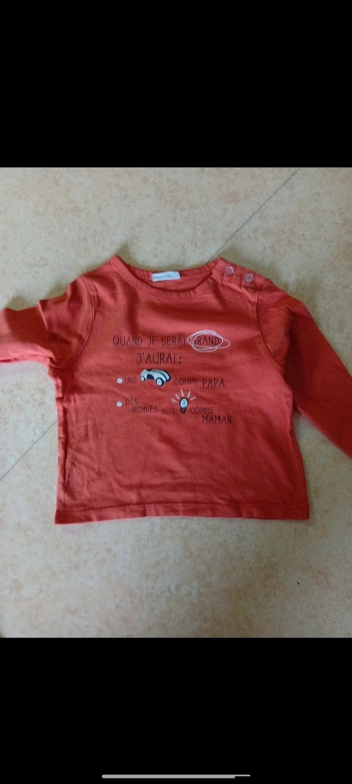 Ensemble garçon taille 6 mois - photo numéro 2