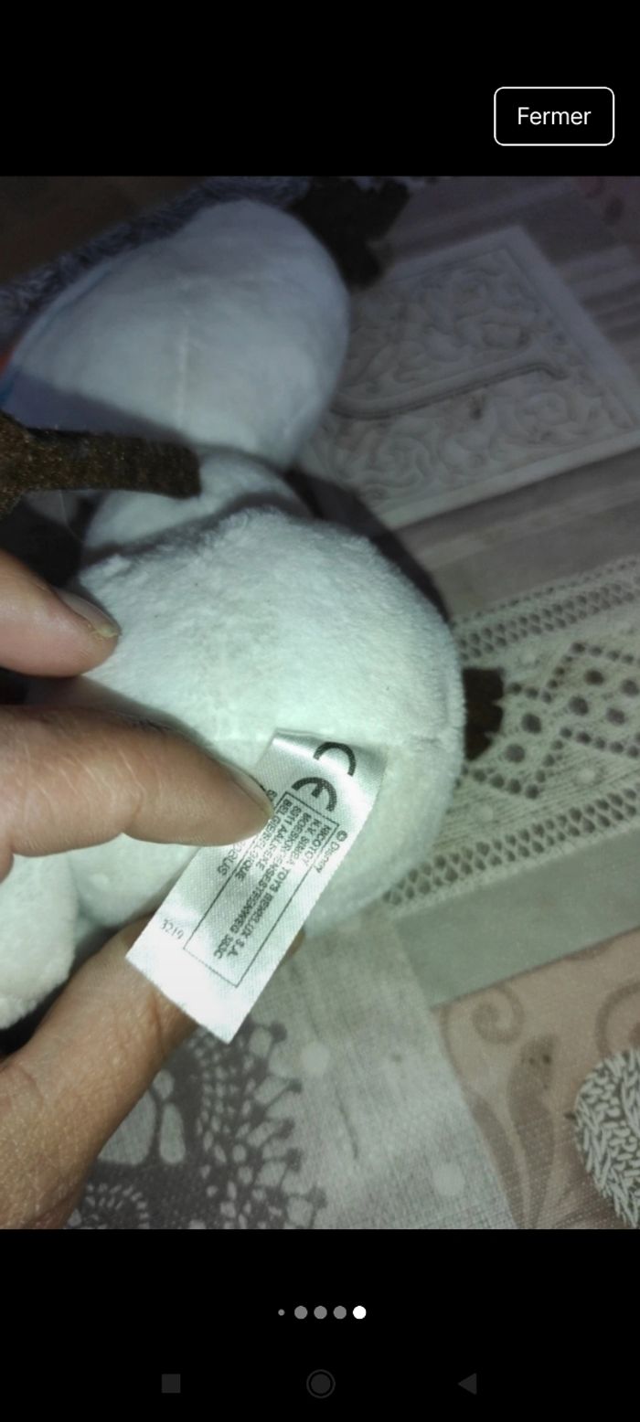 Petite peluche Olaf j40 - photo numéro 6