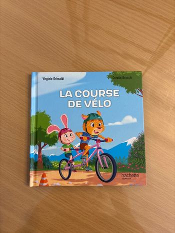 Livre la course à vélo.