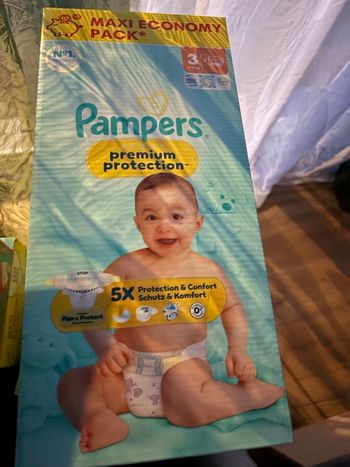 Couches Pampers protection premium